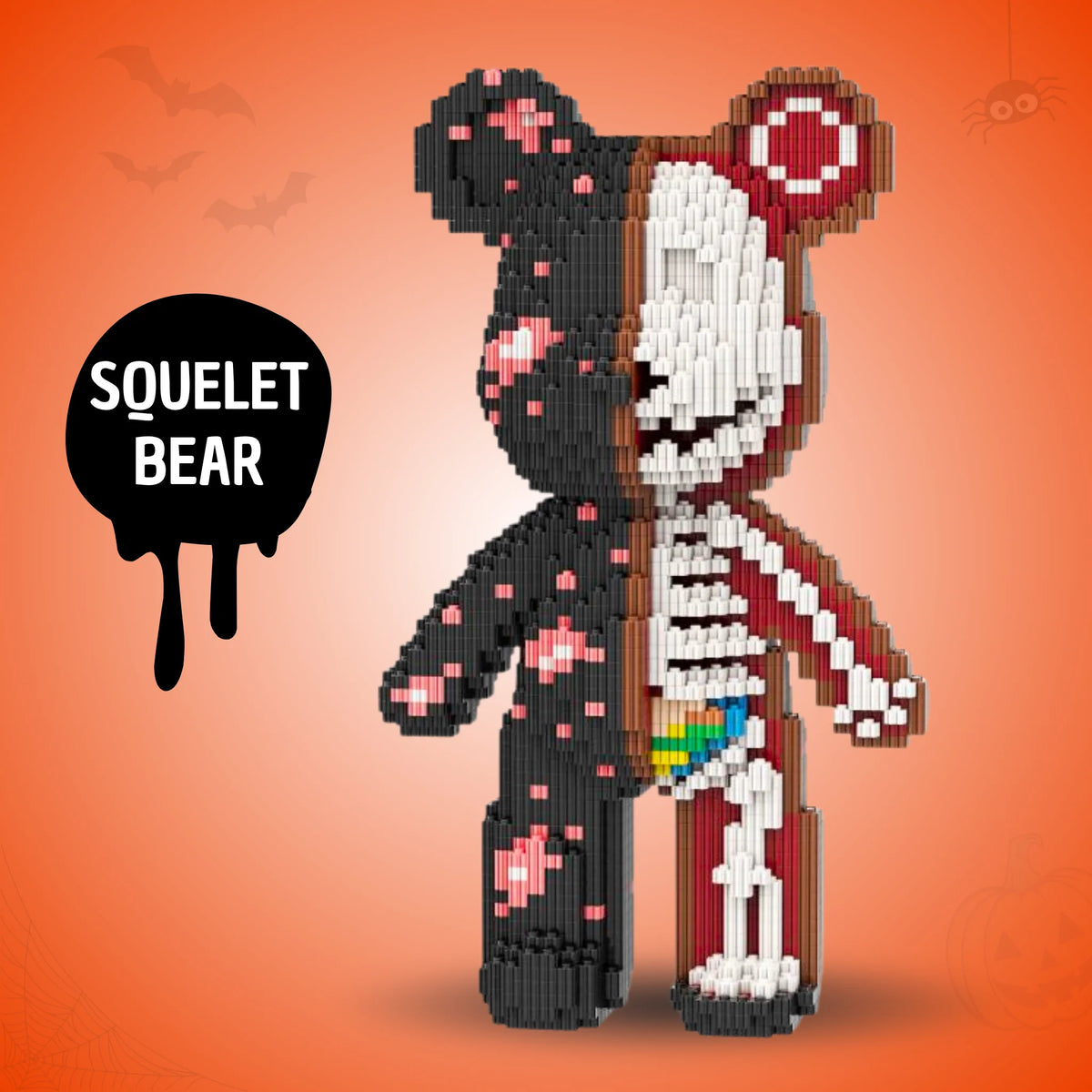 Pixi Bear™ Ours Halloween de 33cm à Assembler
