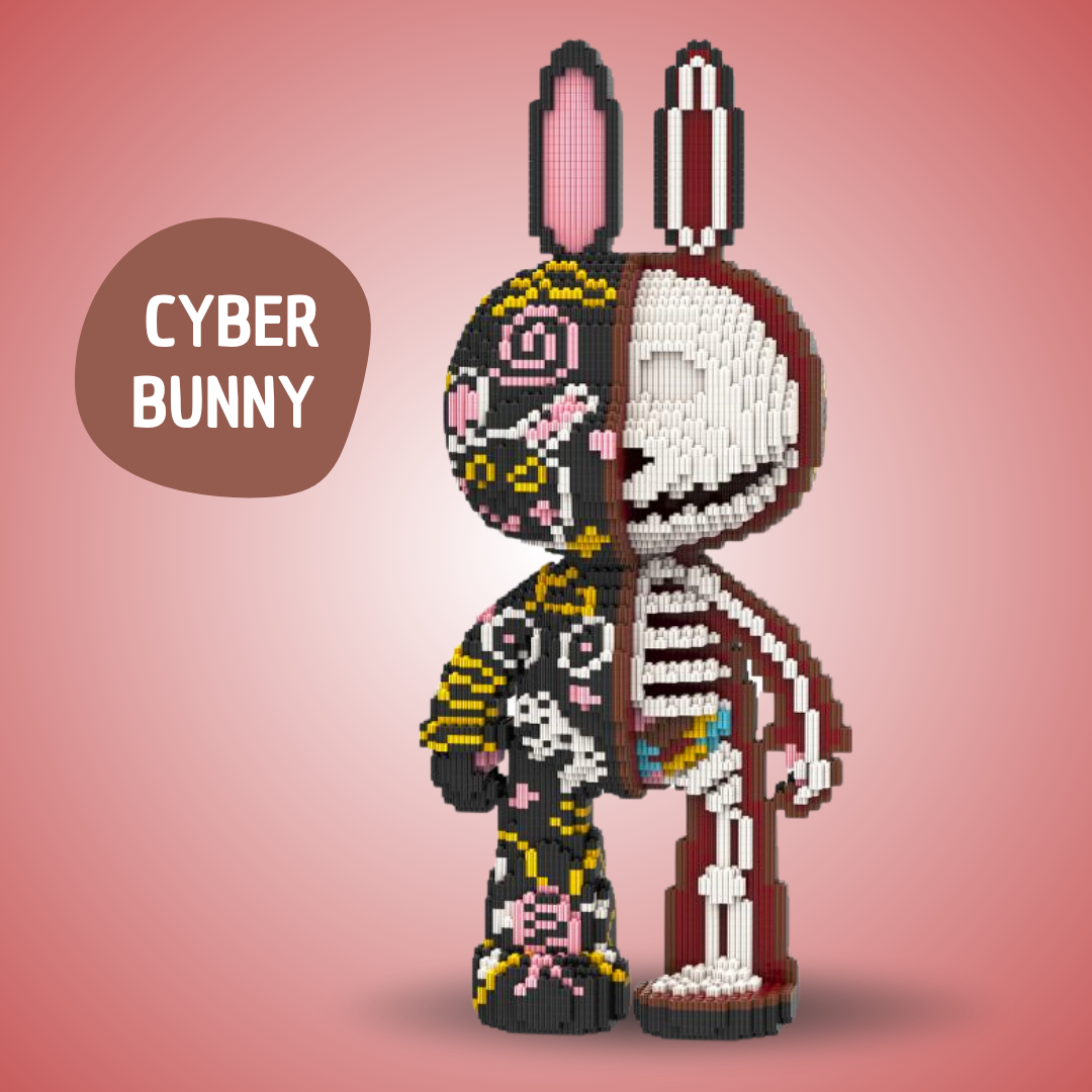 Pixi Bunny™ Lapin Géant de 55 cm à Assembler