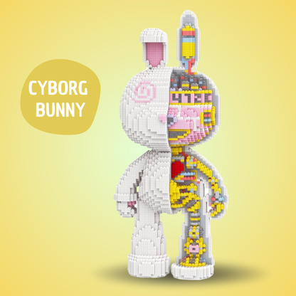 Pixi Bunny™ Lapin Géant de 55 cm à Assembler