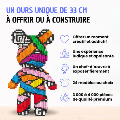 Pixi Bear™ Ours de 33 cm à Assembler
