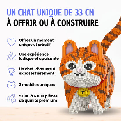 Pixi Cat™ Chat de 30 cm à Assembler